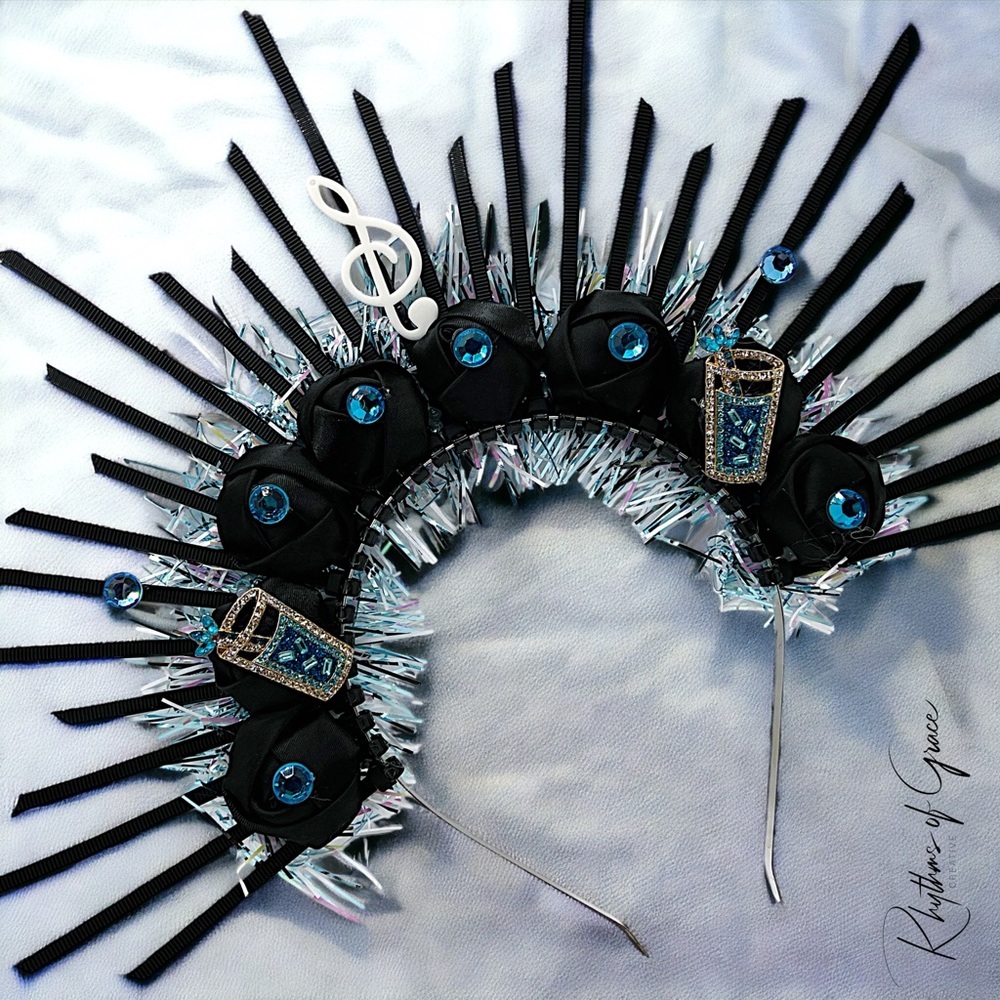 Unique Jazz Fest Headpiece – New One-of-a-Kind Music-Inspired Accessory!